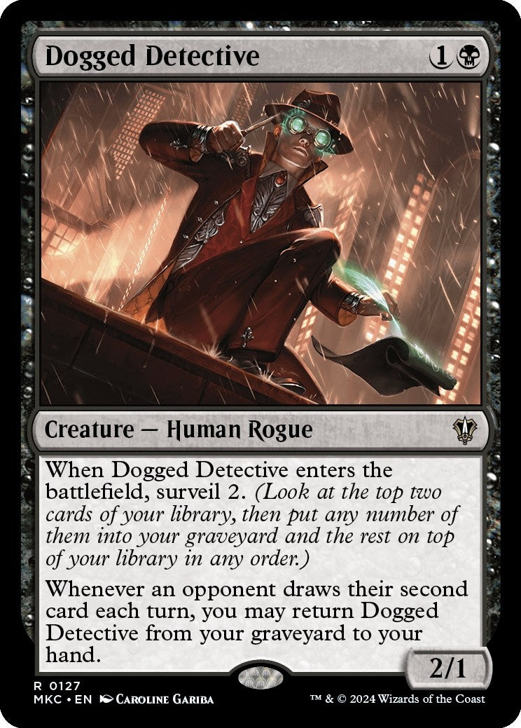 Image for Dogged Detective (127) (Murders at Karlov Manor) - Magic: The Gathering