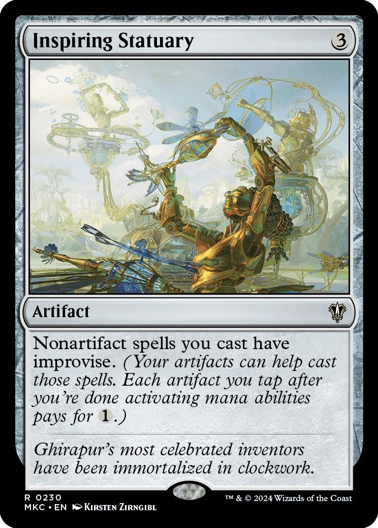 Image for Inspiring Statuary (230) (Murders at Karlov Manor) - Magic: The Gathering