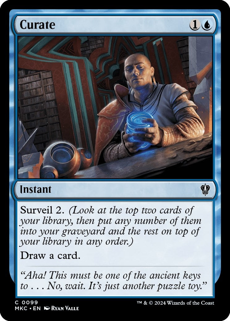 Image for Curate (99) (Murders at Karlov Manor) - Magic: The Gathering