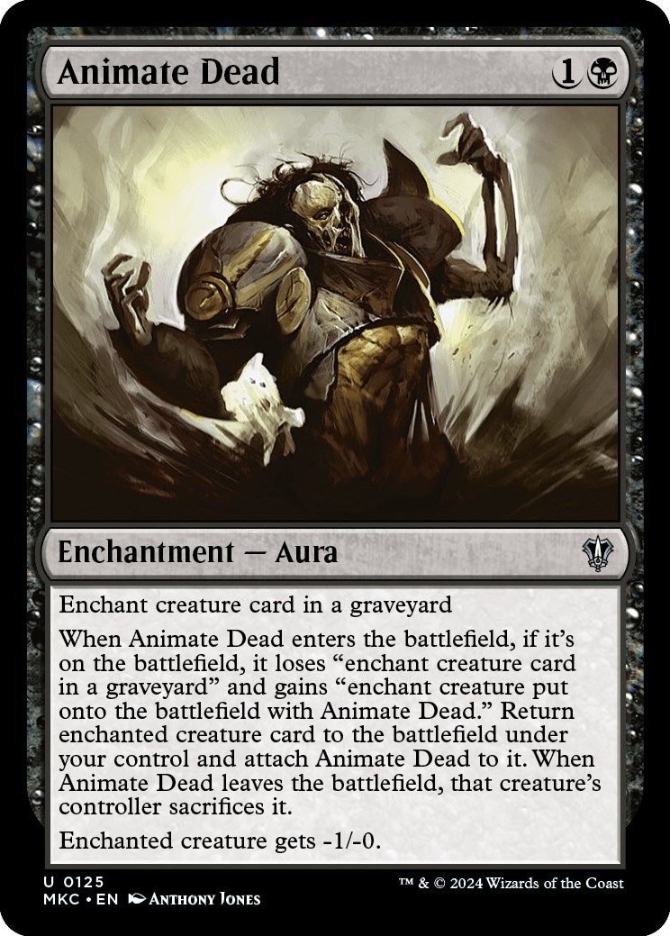 Image for Animate Dead (125) (Murders at Karlov Manor) - Magic: The Gathering