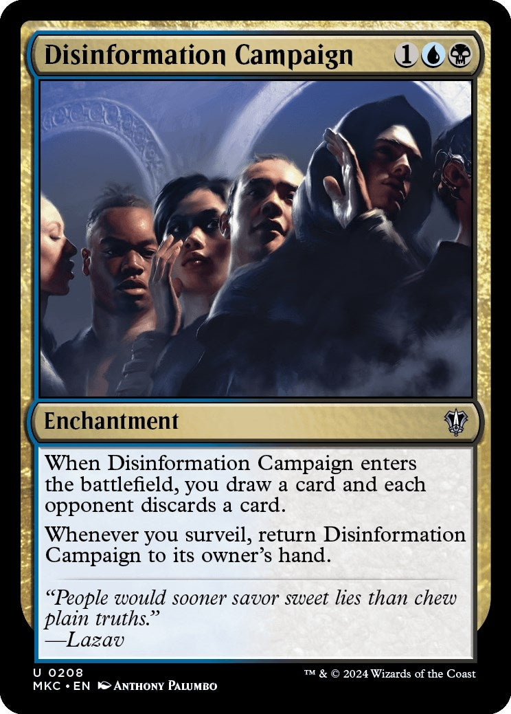 Image for Disinformation Campaign (208) (Murders at Karlov Manor) - Magic: The Gathering