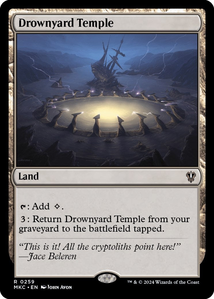 Image for Drownyard Temple (259) (Murders at Karlov Manor) - Magic: The Gathering