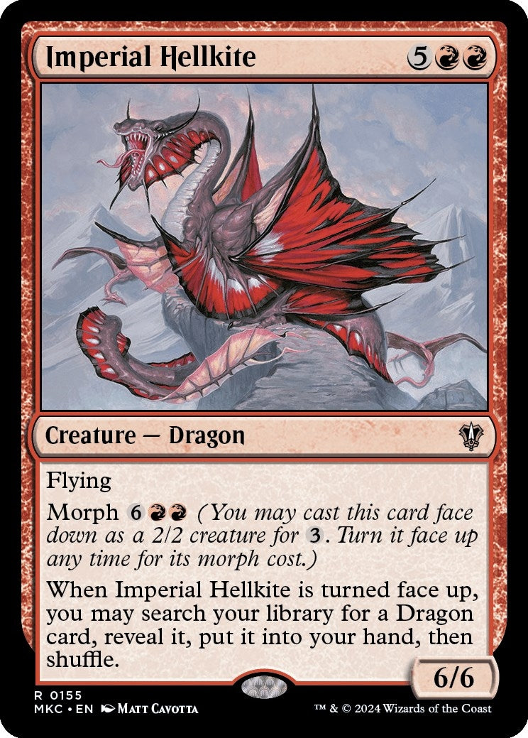 Image for Imperial Hellkite (155) (Murders at Karlov Manor) - Magic: The Gathering