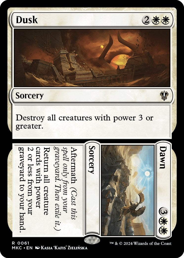 Image for Dusk // Dawn (61) (Murders at Karlov Manor) - Magic: The Gathering