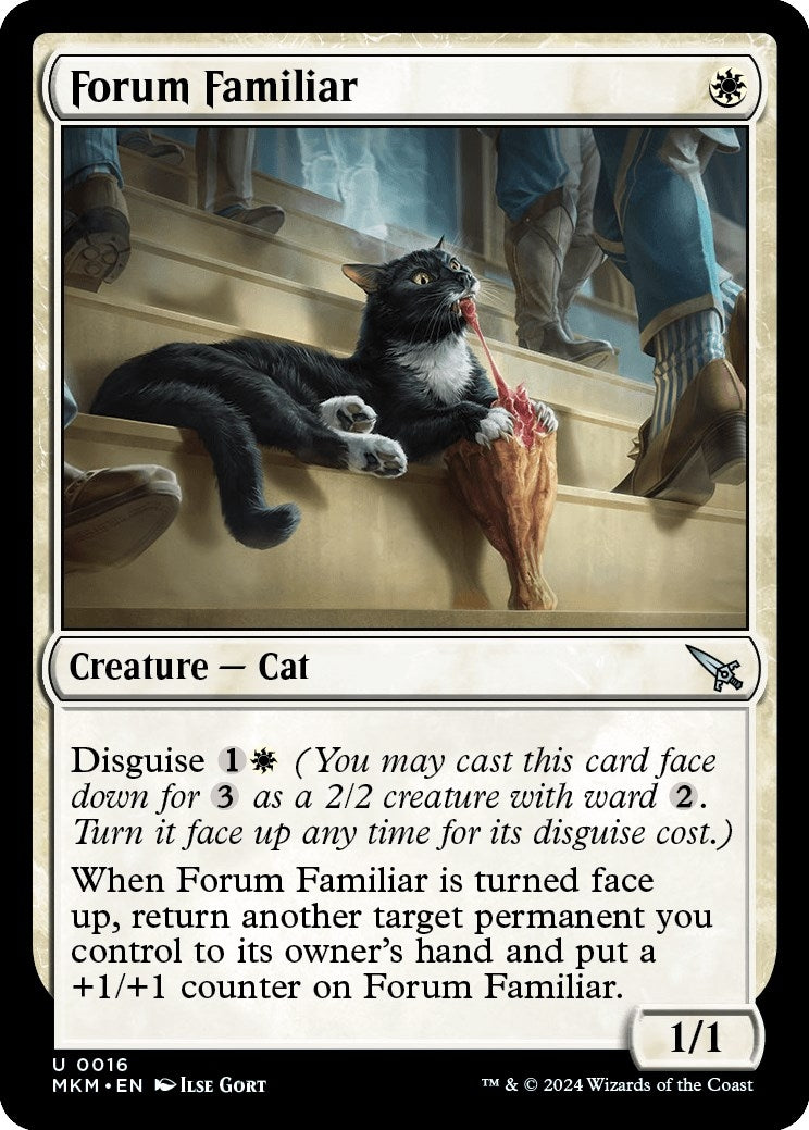 Image for Forum Familiar (16) (Murders at Karlov Manor) - Magic: The Gathering