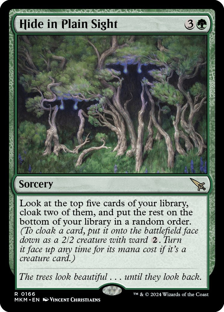 Image for Hide in Plain Sight (166) (Murders at Karlov Manor) - Magic: The Gathering