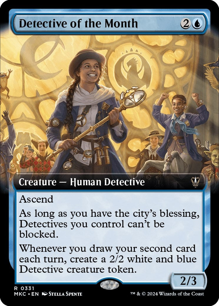 Image for Detective of the Month (Extended Art) (331) (Murders at Karlov Manor) - Magic: The Gathering