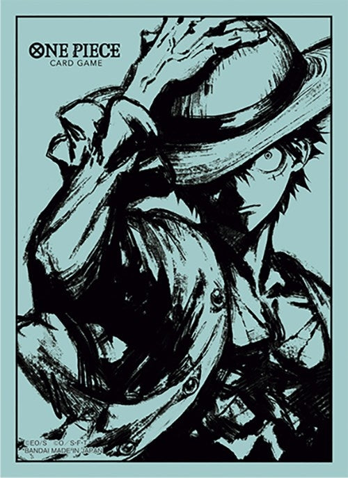 Image for One Piece Card Game Official Sleeves - Japanese 1st Anniversary Special Sleeves: Monkey.D.Luffy (100-Pack) - Card Sleeves