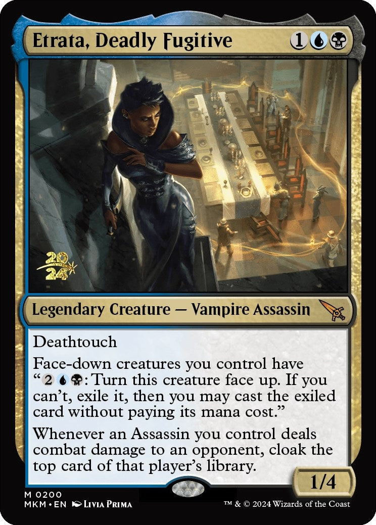 Image for Etrata, Deadly Fugitive (200) (Prerelease Cards) - Magic: The Gathering