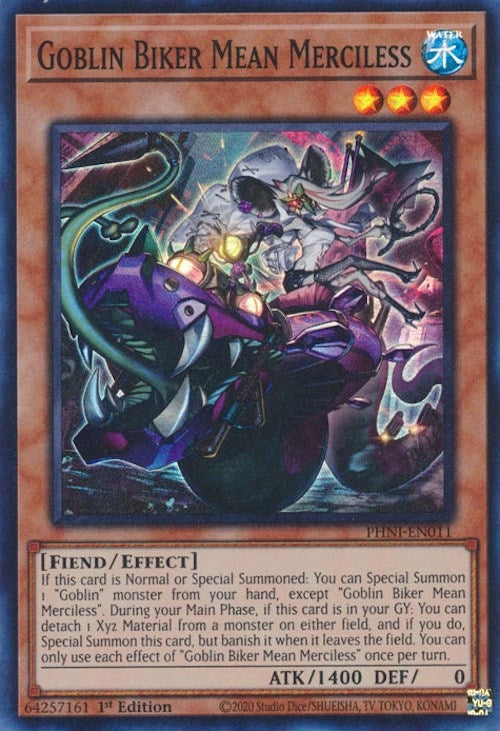 Image for Goblin Biker Mean Merciless (PHNI-EN011) (PHNI) - YuGiOh