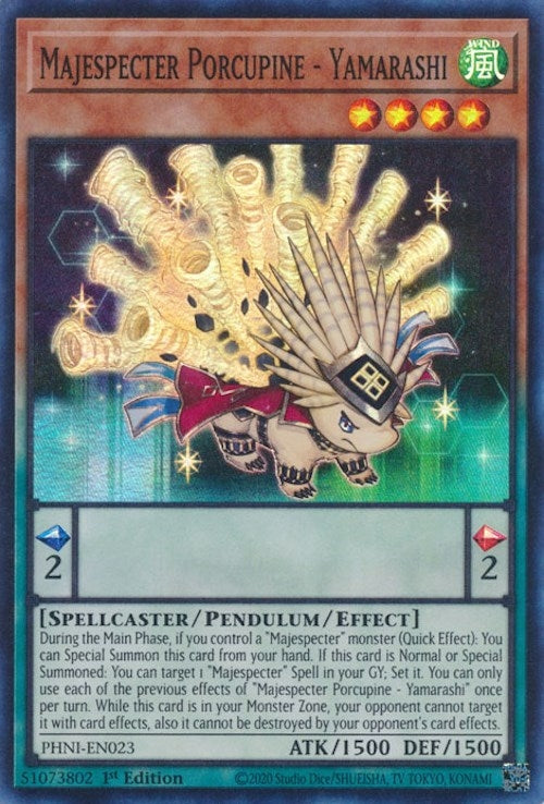 Image for Majespecter Porcupine - Yamarashi (PHNI-EN023) (PHNI) - YuGiOh