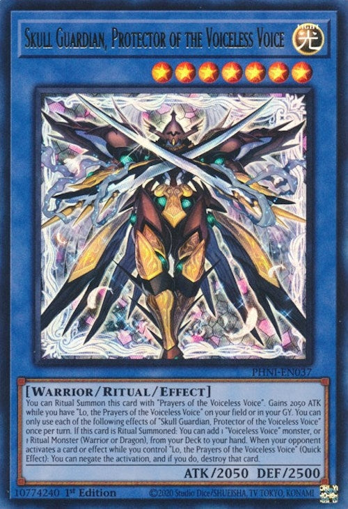 Image for Skull Guardian, Protector of the Voiceless Voice (PHNI-EN037) (PHNI) - YuGiOh