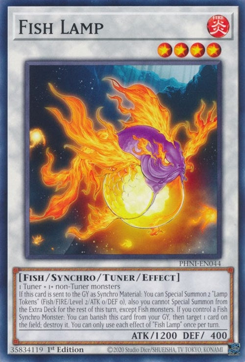 Image for Fish Lamp (PHNI-EN044) (PHNI) - YuGiOh