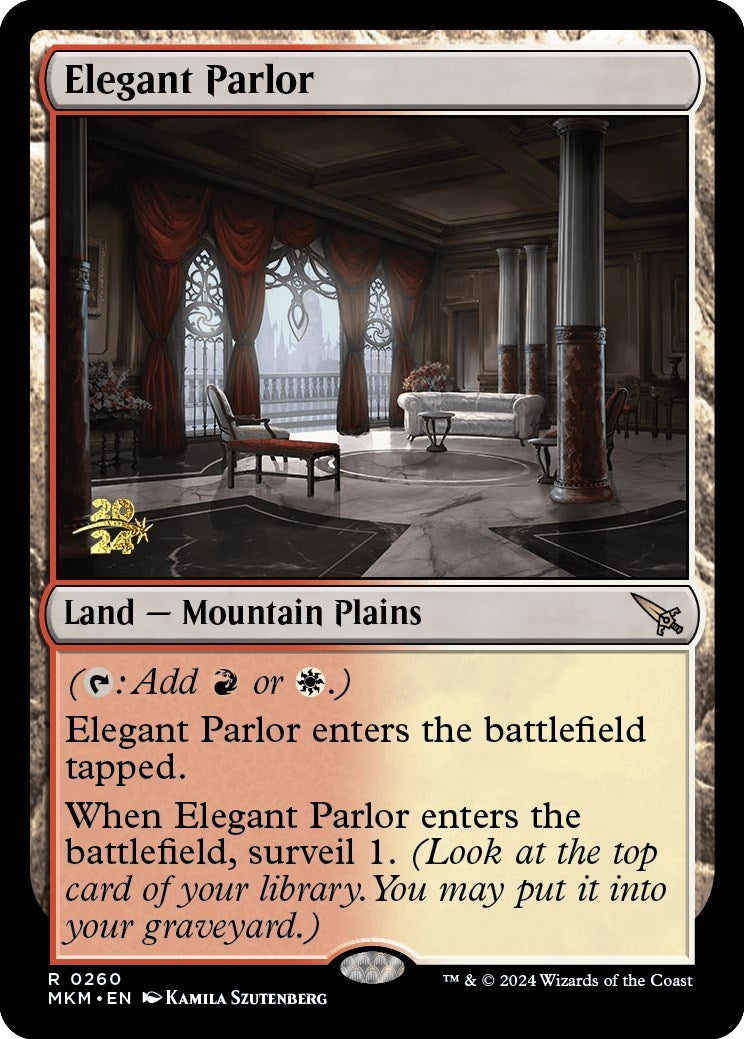 Image for Elegant Parlor (260) (Prerelease Cards) - Magic: The Gathering
