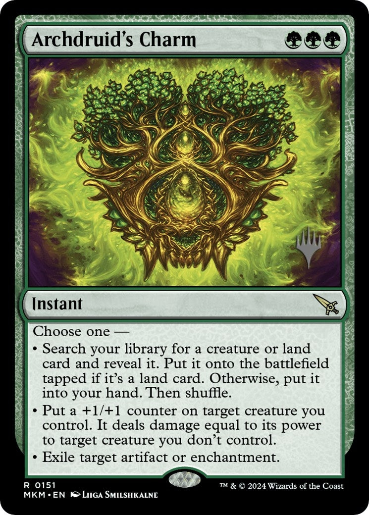 Image for Archdruid's Charm (151) (Murders at Karlov Manor) - Magic: The Gathering