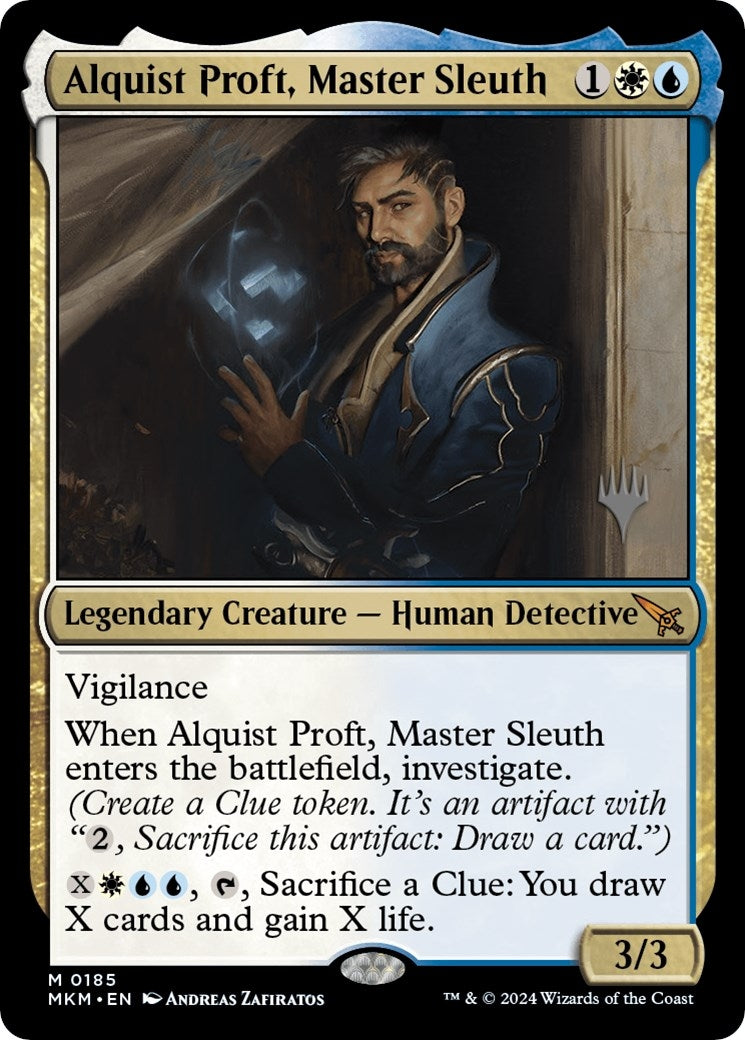 Image for Alquist Proft, Master Sleuth (185) (Murders at Karlov Manor) - Magic: The Gathering
