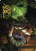 Image for Hedge Whisperer Art Card (Gold-Stamped Signature) (14) (Murders at Karlov Manor) - Magic: The Gathering