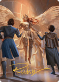 Image for Demand Answers Art Card (Gold-Stamped Signature) (31) (Murders at Karlov Manor) - Magic: The Gathering