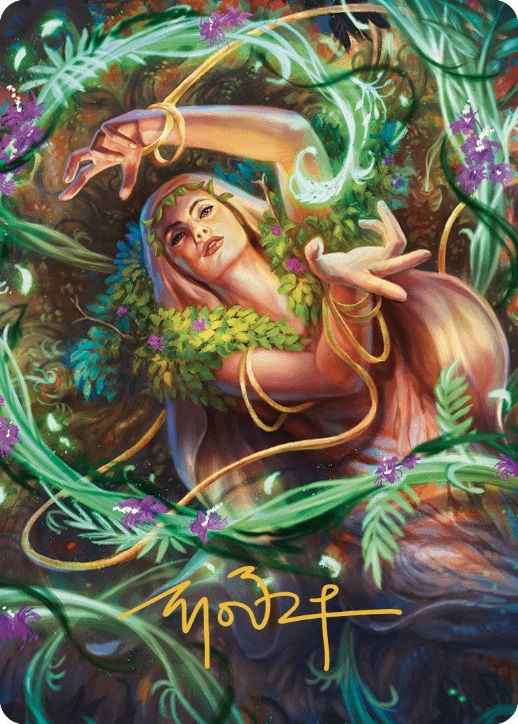 Image for Insidious Roots Art Card (Gold-Stamped Signature) (34) (Murders at Karlov Manor) - Magic: The Gathering