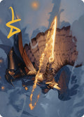 Image for Aurelia's Vindicator Art Card (Gold-Stamped Signature) (1) (Murders at Karlov Manor) - Magic: The Gathering