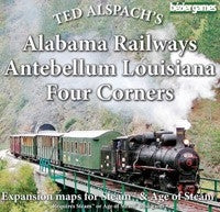 Image for Age of Steam Expansion: Alabama Railways, Antebellum Louisiana & Four Corners - Boardgames