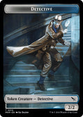 Image for Detective // Thopter (0019) Double-Sided Token (10 // 19) (Murders at Karlov Manor) - Magic: The Gathering