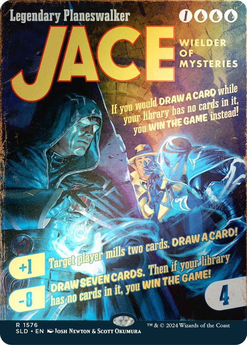 Image for Jace, Wielder of Mysteries (Rainbow Foil) (1576) (Secret Lair Drop Series) - Magic: The Gathering