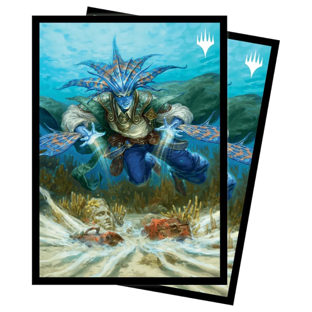 Image for Murders at Karlov Manor Morska, Undersea Sleuth Standard Deck Protector sleeves for Magic (100-pack) - Card Sleeves
