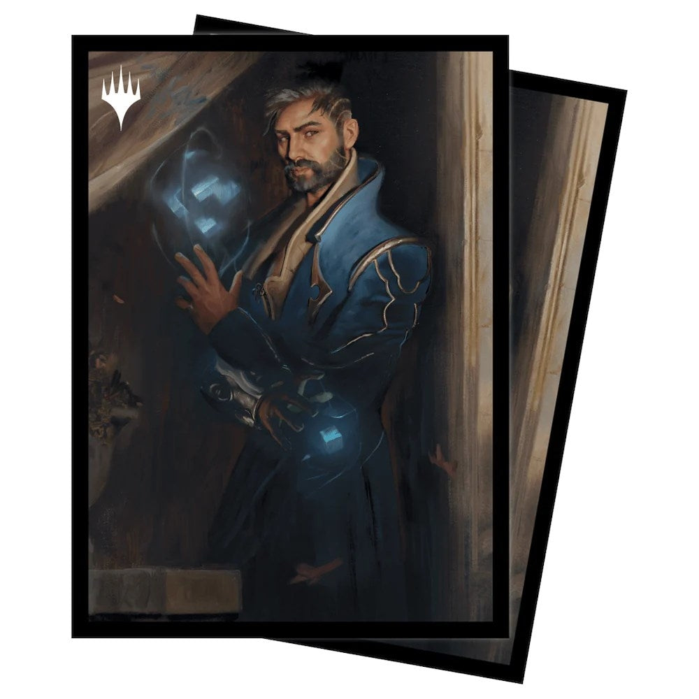 Image for Murders at Karlov Manor Alquist Proft, Master Sleuth Standard Deck Protector sleeves for Magic (100-pack) - Card Sleeves