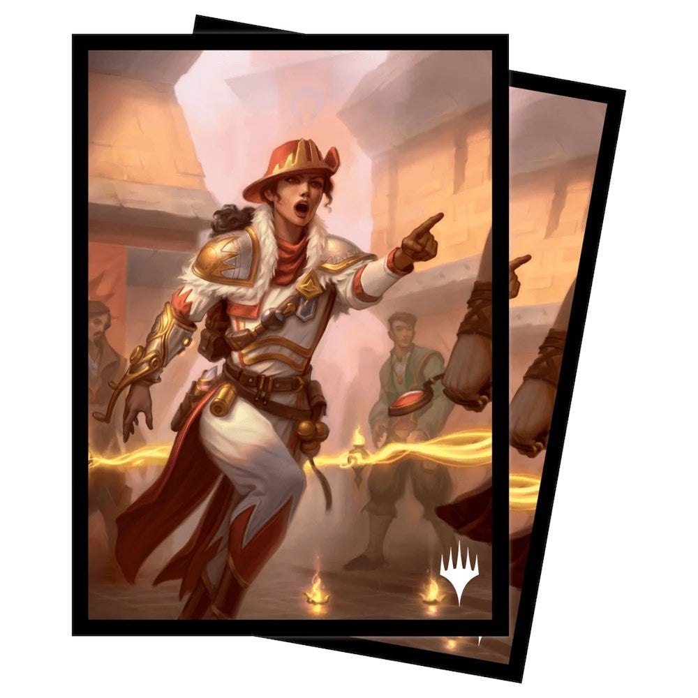 Image for Murders at Karlov Manor Nelly Borca, Impulsive Accuser Standard Deck Protector sleeves for Magic (100-pack) - Card Sleeves