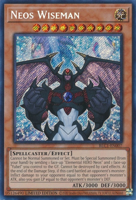 Image for Neos Wiseman (BLC1-EN007) (BLC1) - YuGiOh