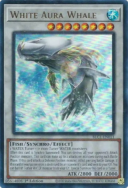 Image for White Aura Whale (BLC1-EN011) (BLC1) - YuGiOh