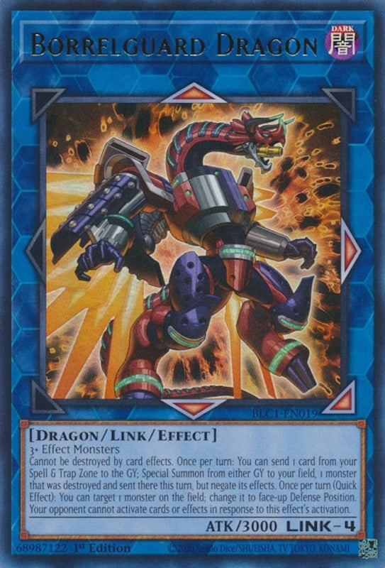 Image for Borrelguard Dragon (BLC1-EN019) (BLC1) - YuGiOh