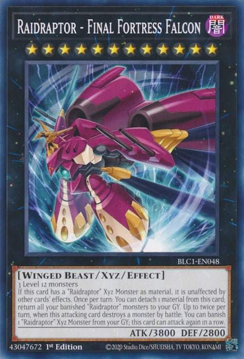 Image for Raidraptor - Final Fortress Falcon (BLC1-EN048) (BLC1) - YuGiOh
