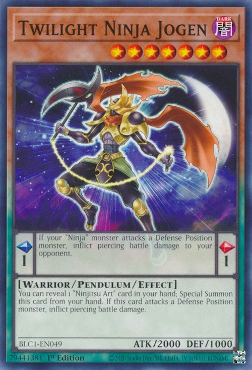 Image for Twilight Ninja Jogen (BLC1-EN049) (BLC1) - YuGiOh