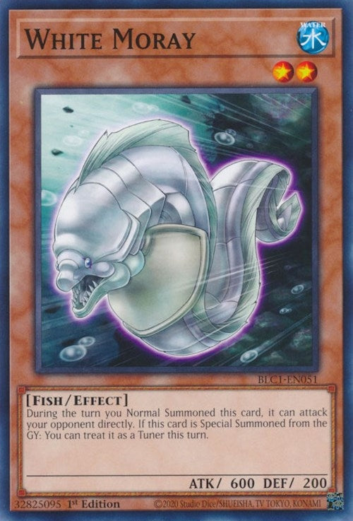 Image for White Moray (BLC1-EN051) (BLC1) - YuGiOh