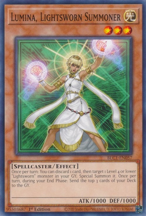Image for Lumina, Lightsworn Summoner (BLC1-EN057) (BLC1) - YuGiOh