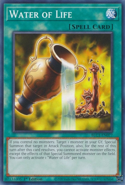 Image for Water of Life (BLC1-EN077) (BLC1) - YuGiOh