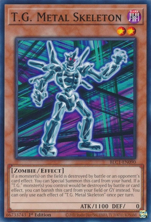 Image for T.G. Metal Skeleton (BLC1-EN090) (BLC1) - YuGiOh