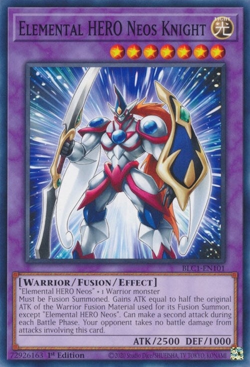 Image for Elemental HERO Neos Knight (BLC1-EN101) (BLC1) - YuGiOh