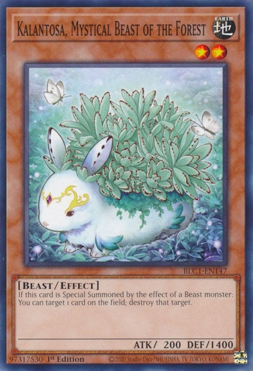 Image for Kalantosa, Mystical Beast of the Forest (BLC1-EN147) (BLC1) - YuGiOh
