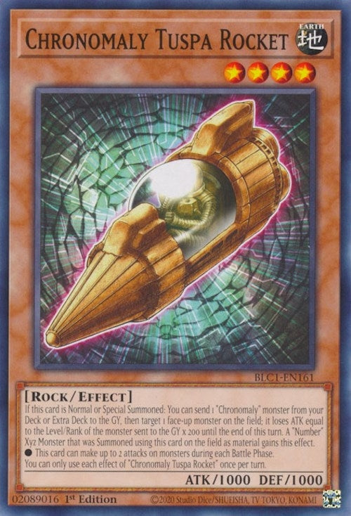 Image for Chronomaly Tuspa Rocket (BLC1-EN161) (BLC1) - YuGiOh