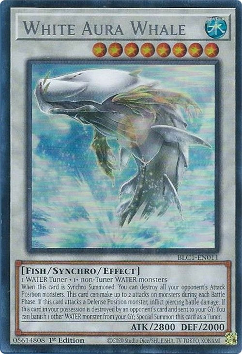 Image for White Aura Whale (Silver) (BLC1-EN011) (BLC1) - YuGiOh