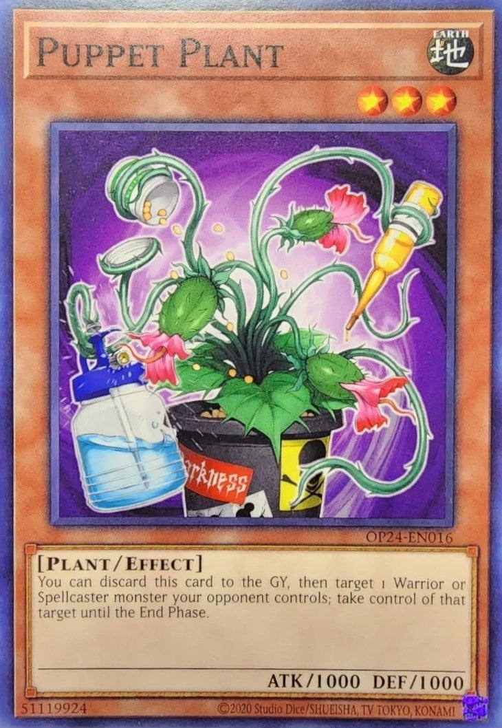 Image for Puppet Plant (OP24-EN016) (OP24) - YuGiOh