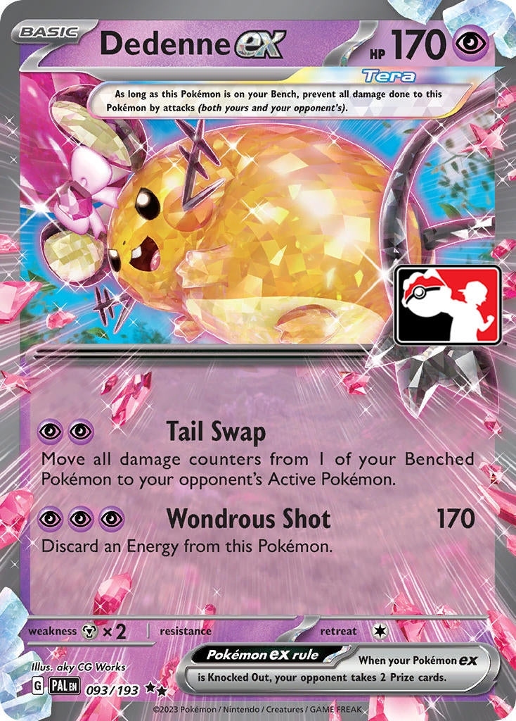 Image for Dedenne ex (093/193) - Pokemon