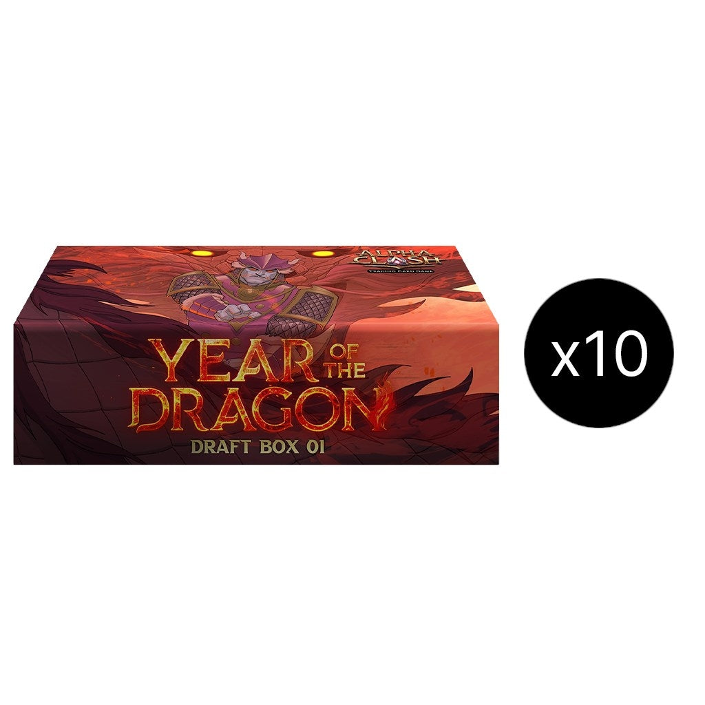 Image for Draft Box 01: Year of the Dragon Case - Alpha Clash