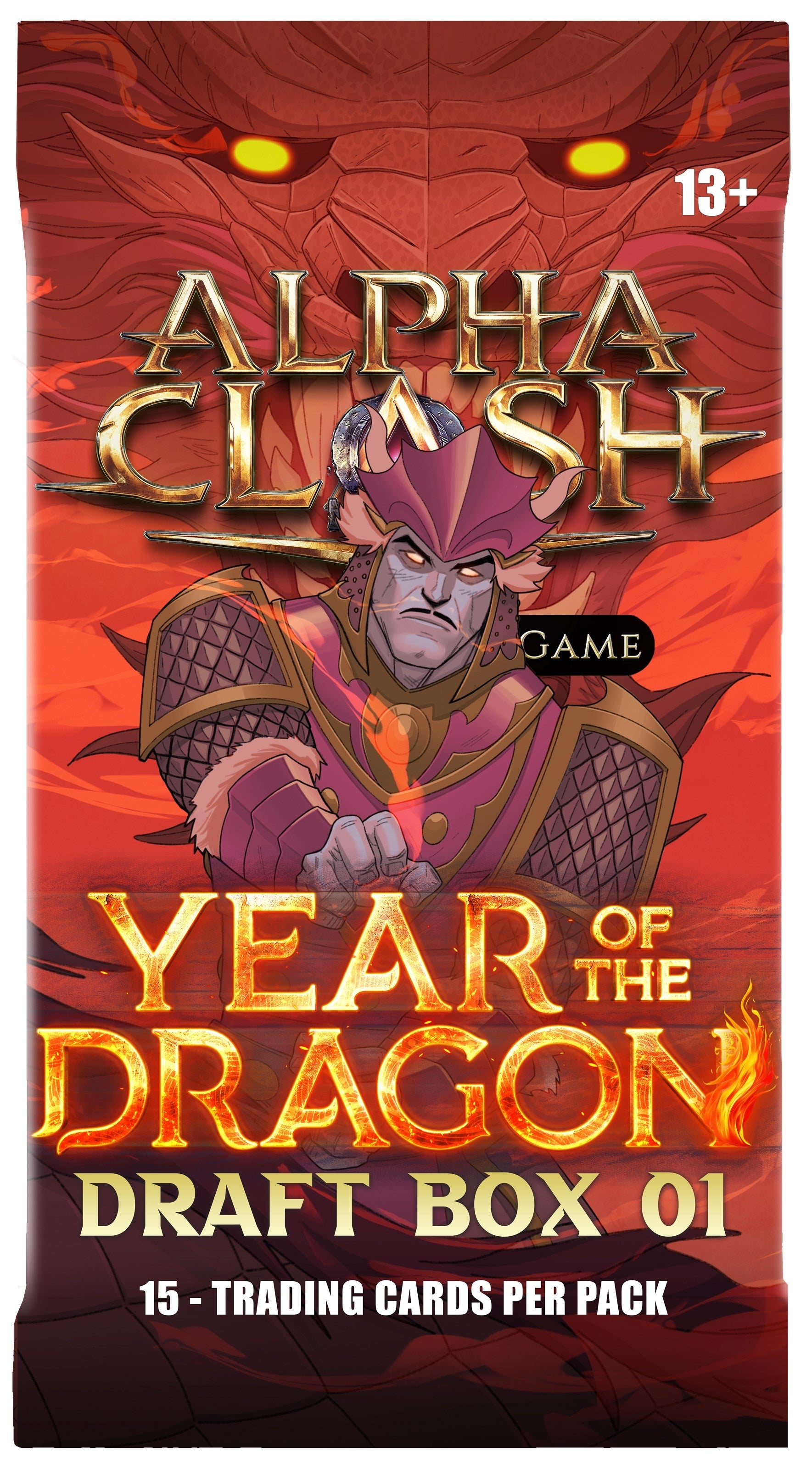 Image for Draft Box 01: Year of the Dragon Booster Pack - Alpha Clash