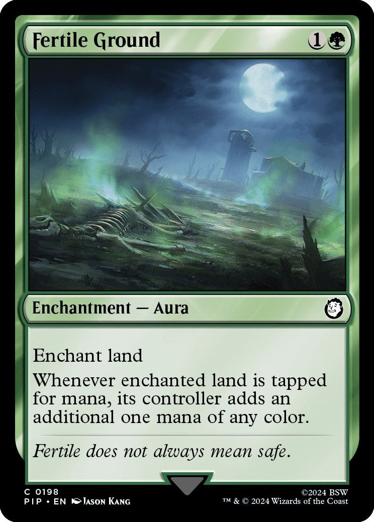 Image for Fertile Ground (198) (Universes Beyond: Fallout) - Magic: The Gathering