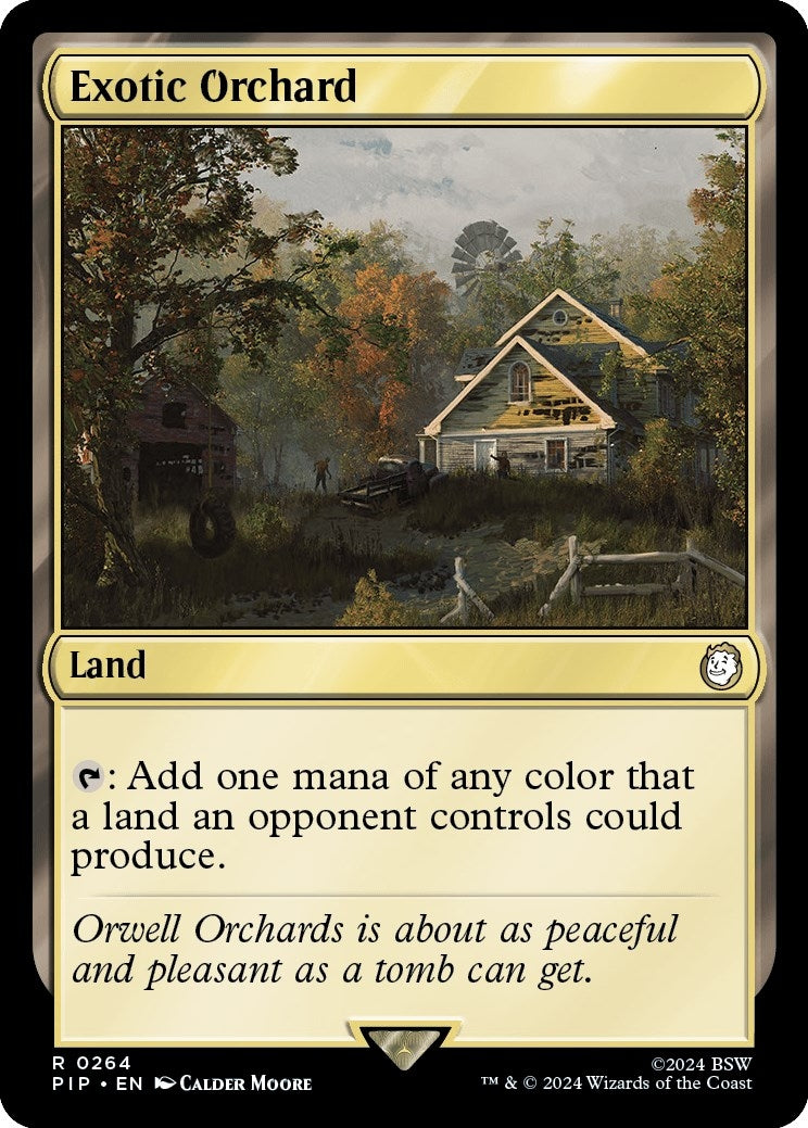 Image for Exotic Orchard (264) (Universes Beyond: Fallout) - Magic: The Gathering