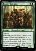 Image for Gunner Conscript (Surge Foil) (605) (Universes Beyond: Fallout) - Magic: The Gathering